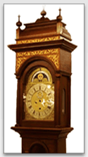 Philadelphia Sarcophagus Tall Case Clock